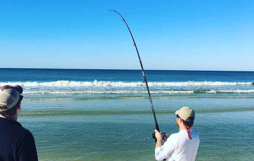 surf fishing