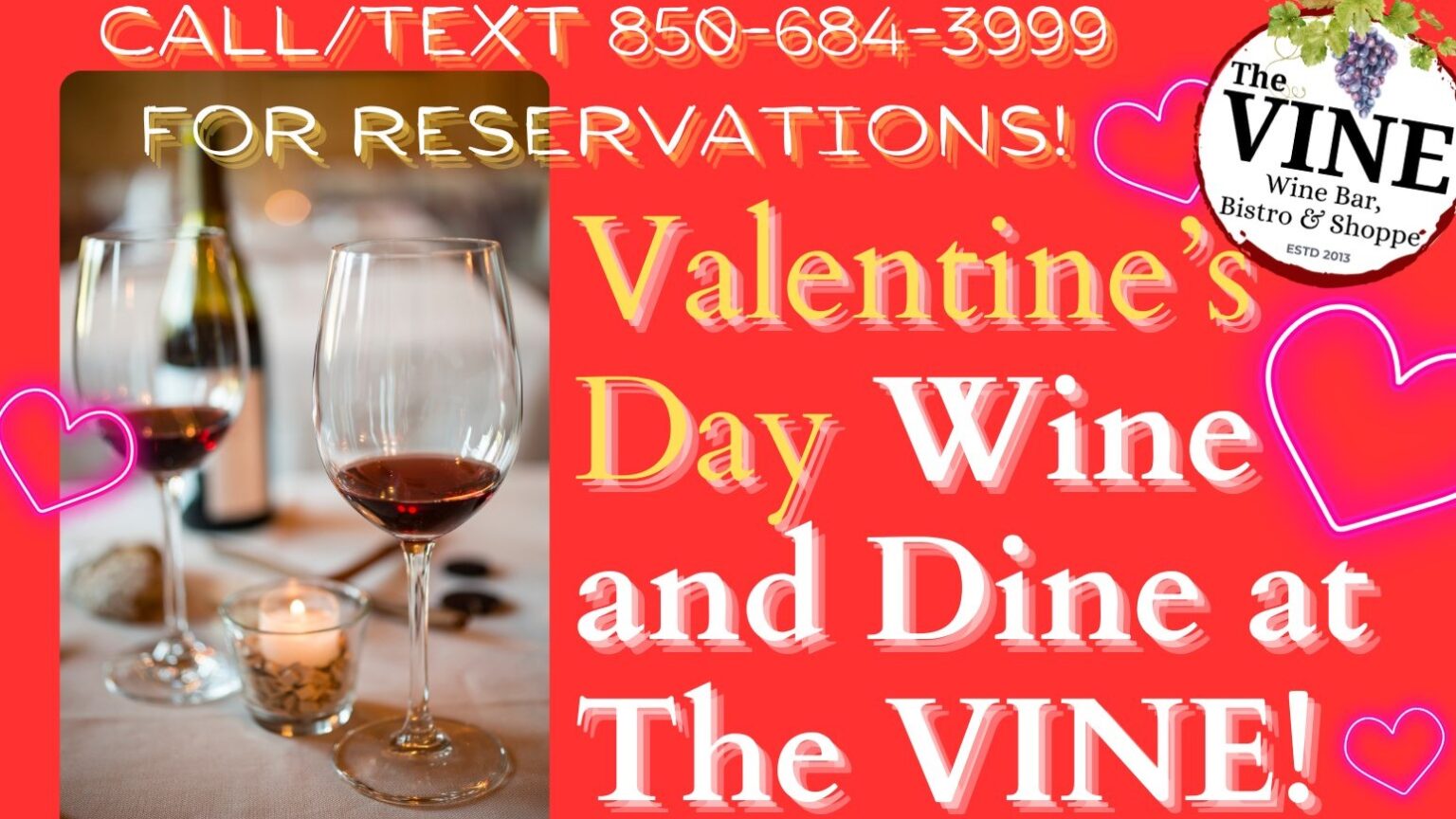 valentines day events pensacola fl